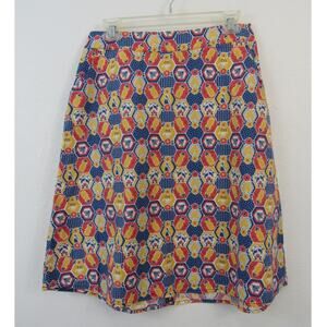 Blue Platypus Medium Honey Bear Bee Tea Flare A-Line Skirt Retro Funky Unique